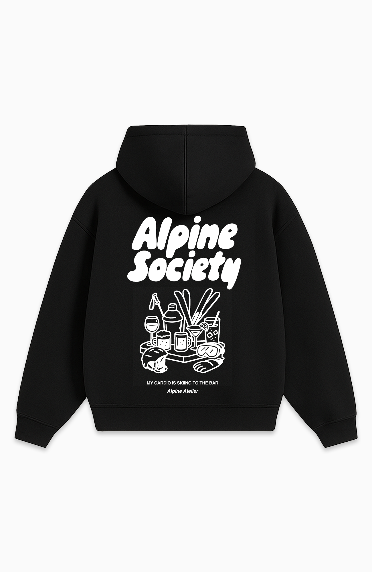 ALPINE SOCIETY OVERSIZED HOODIE