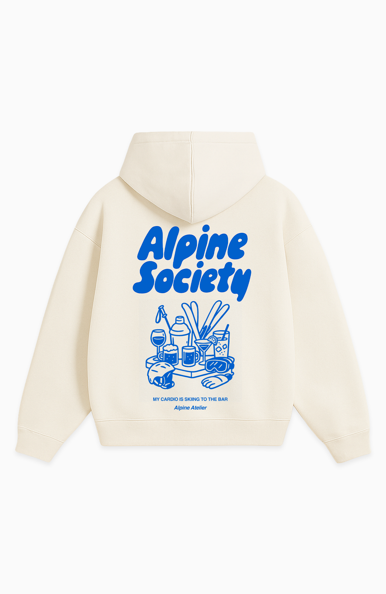 ALPINE SOCIETY OVERSIZED HOODIE