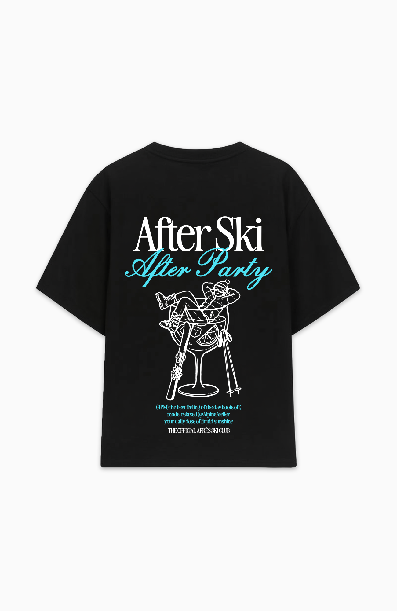 AFTER SKI AFTER PARTY OVERSIZED SHIRT