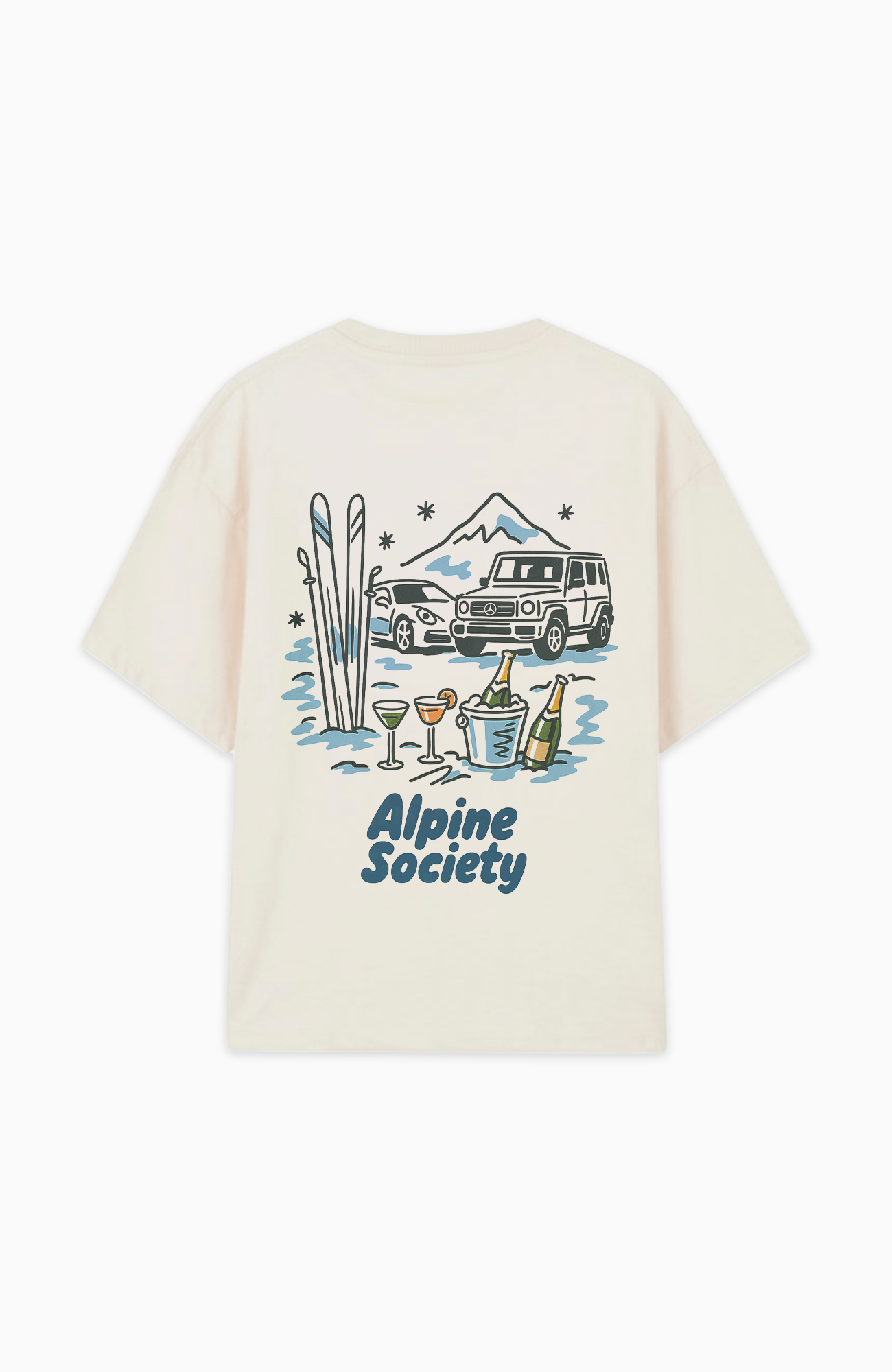 ALPINE SOCIETY OVERSIZED SHIRT