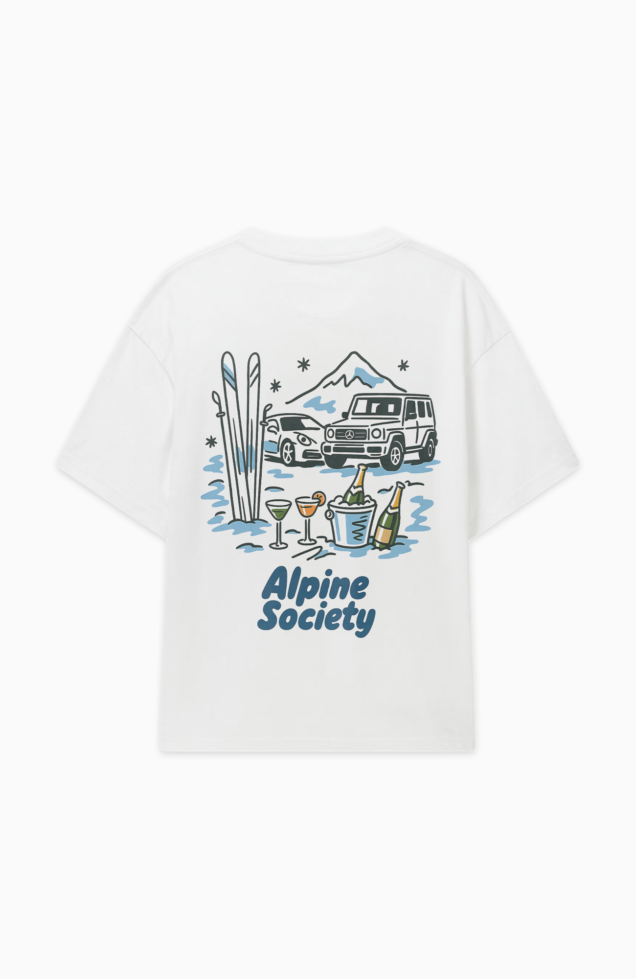 ALPINE SOCIETY OVERSIZED SHIRT