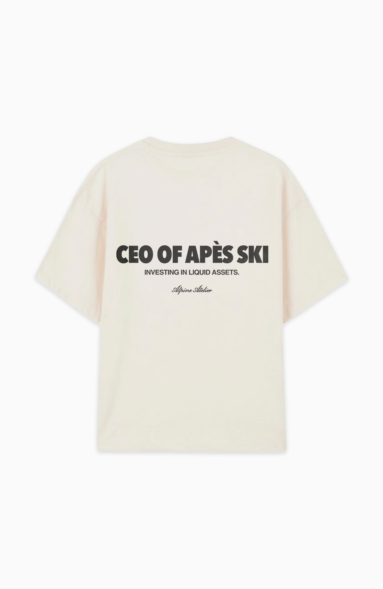 CEO OF APRÈS SKI OVERSIZED SHIRT