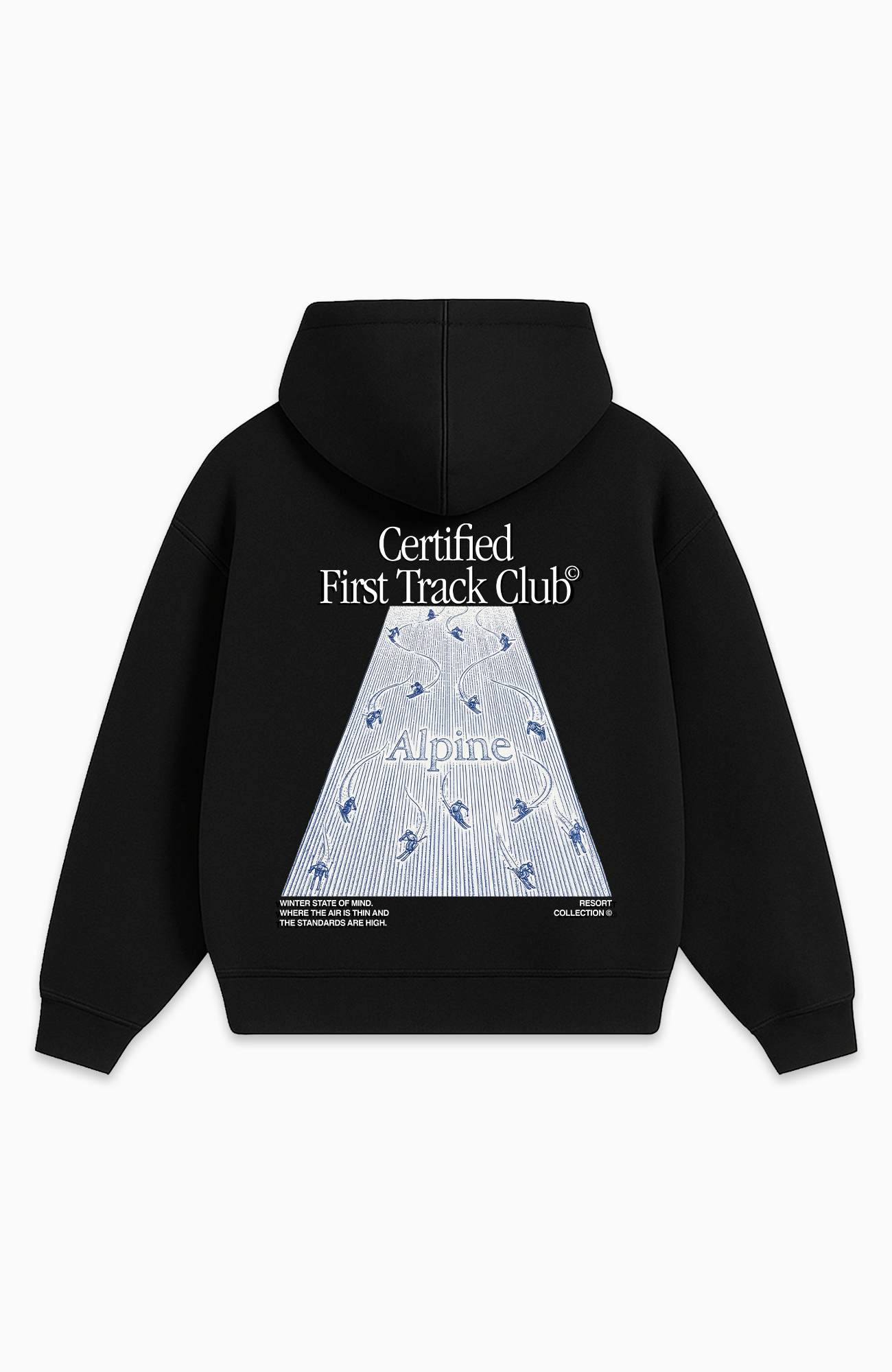 CERTIFIED FIRST TRACK CLUB OVERSIZED HOODIE