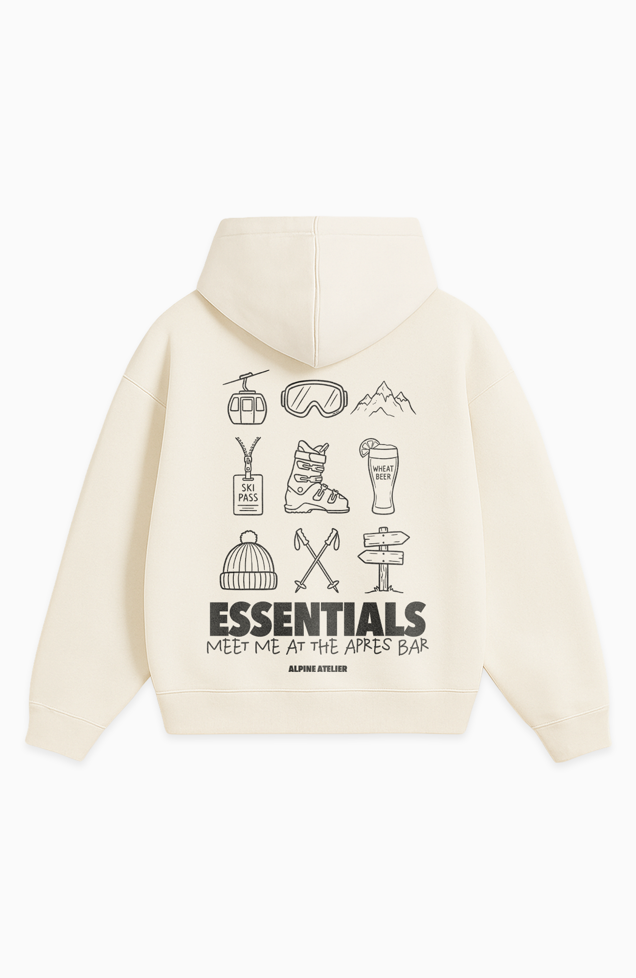 ESSENTIALS OVERSIZED HOODIE