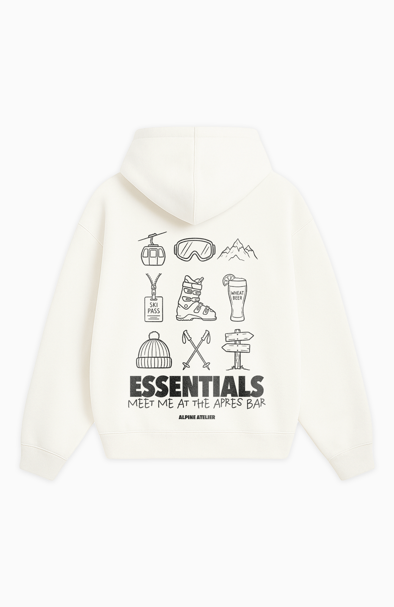 ESSENTIALS OVERSIZED HOODIE
