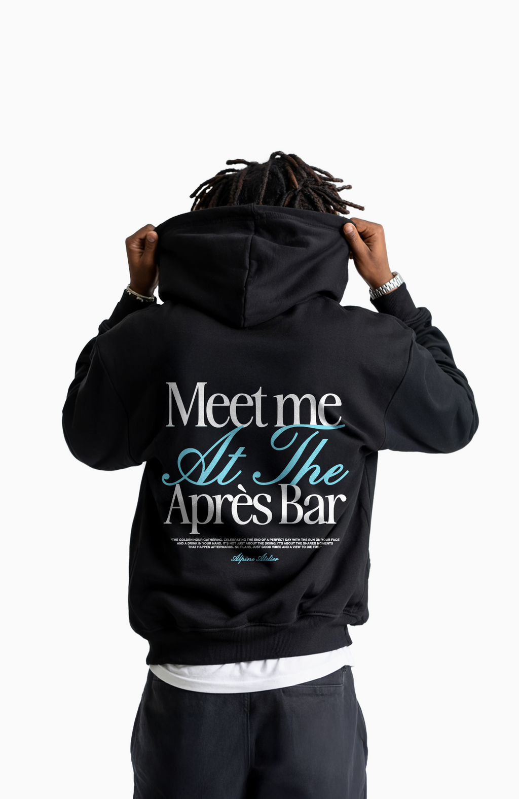 MEET ME AT THE APRÈS BAR OVERSIZED HOODIE