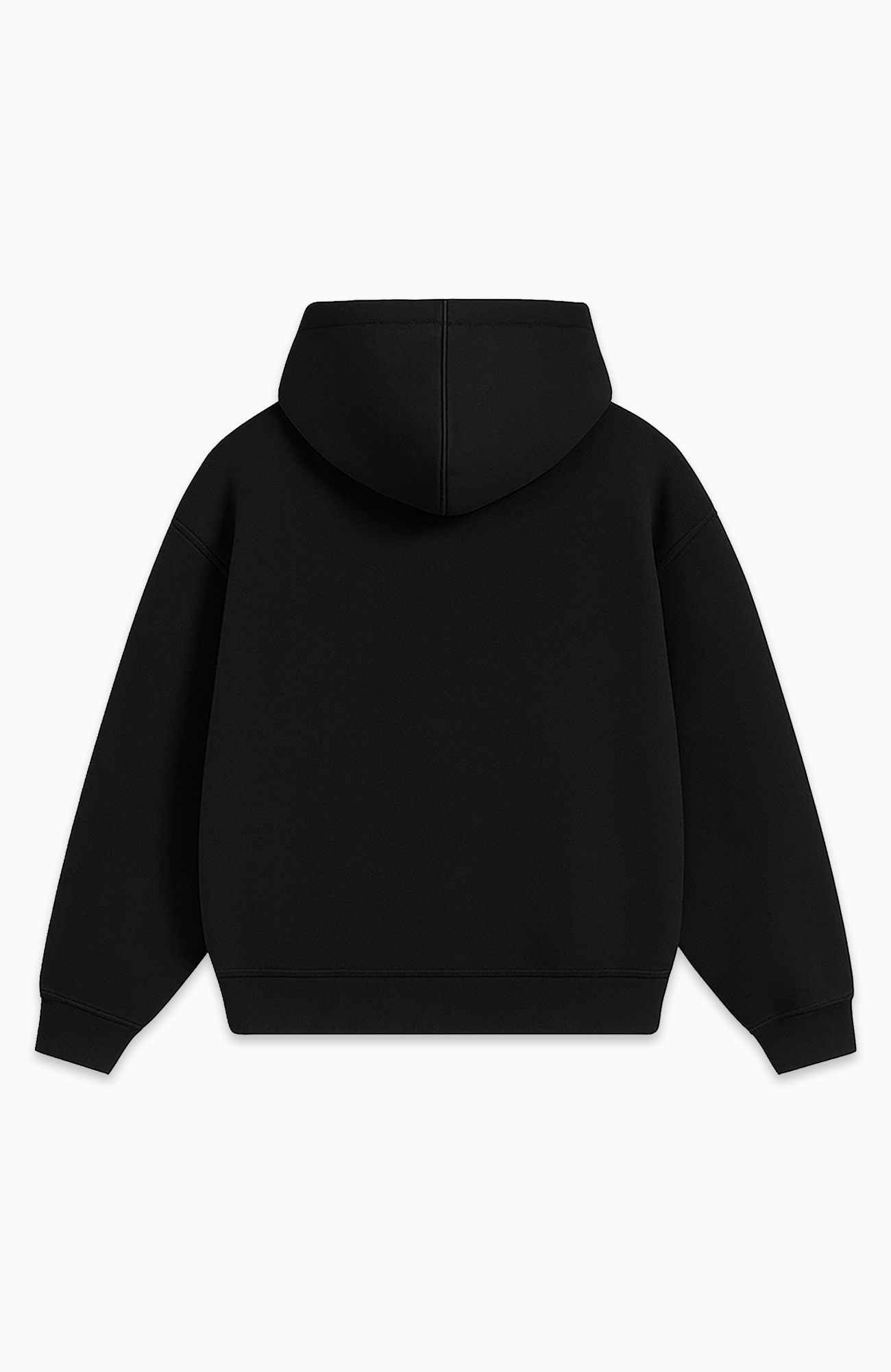Hoodie Black Back