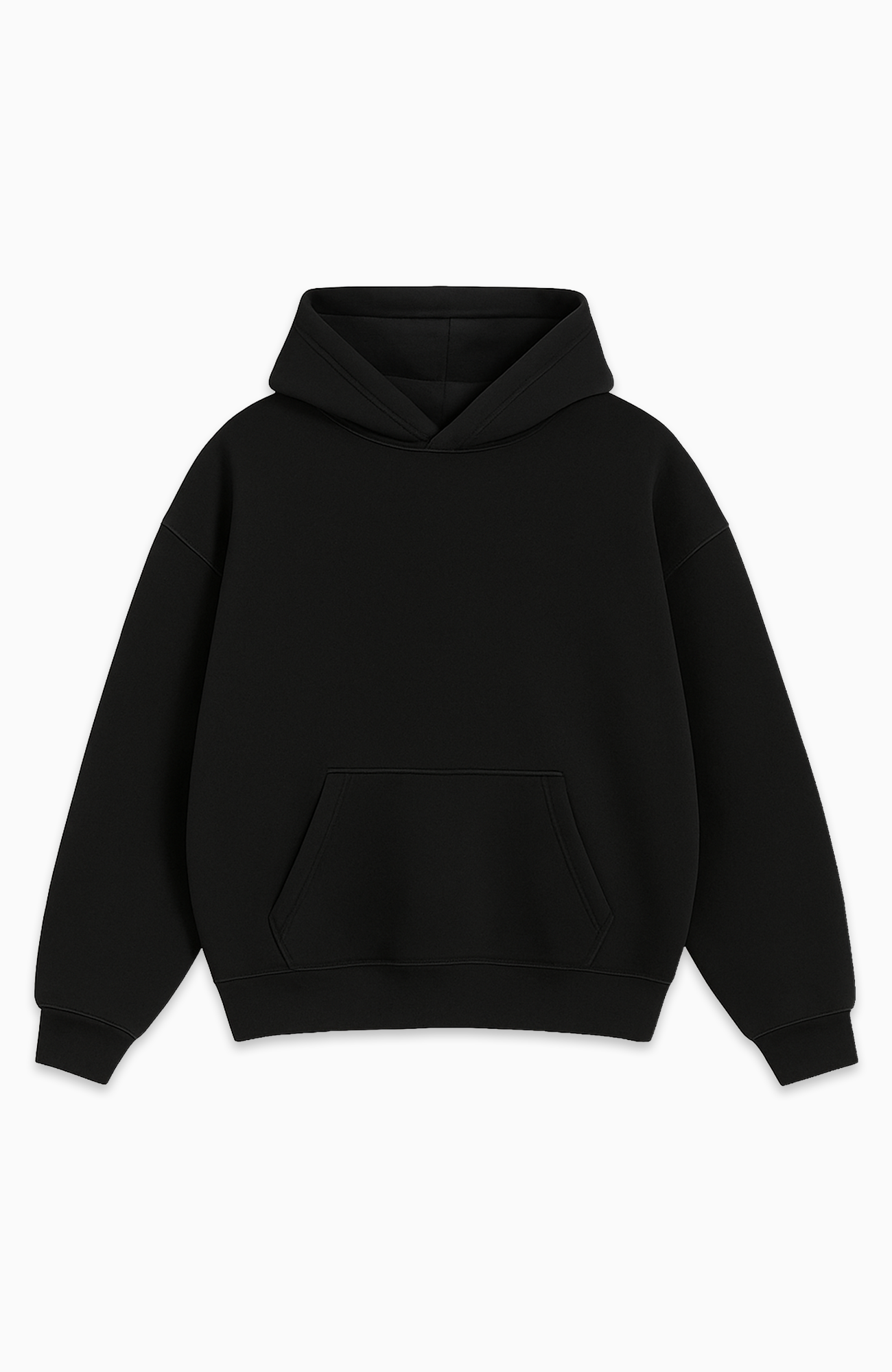 Hoodie Black Front