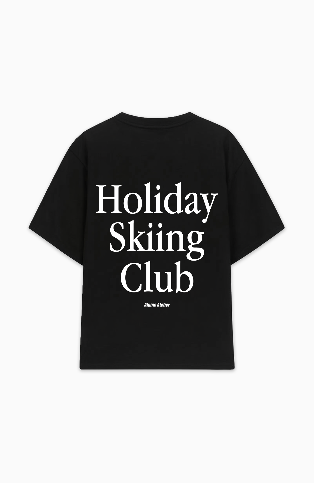 HOLIDAY SKIING CLUB OVERSIZED SHIRT