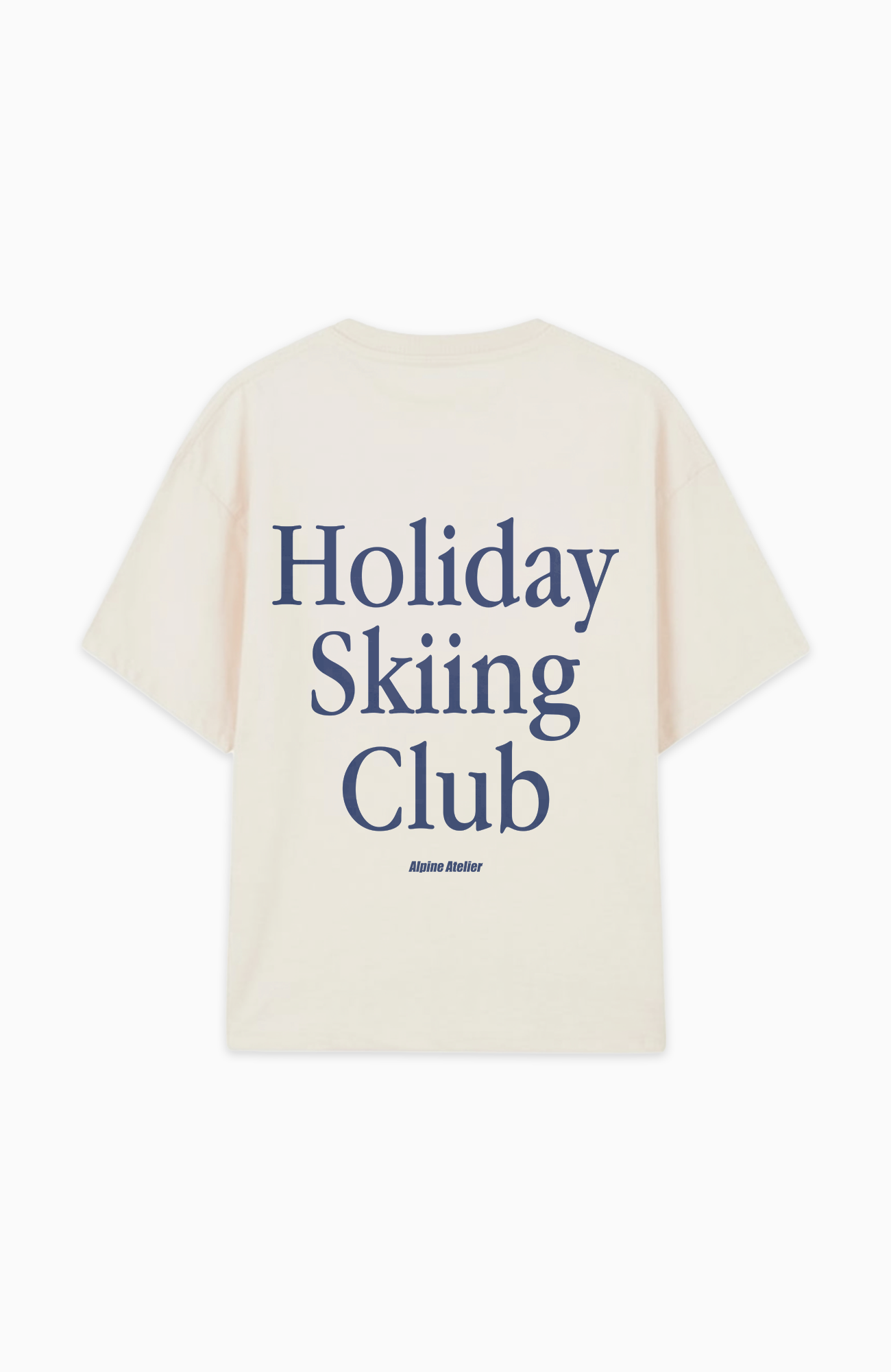 HOLIDAY SKIING CLUB OVERSIZED SHIRT