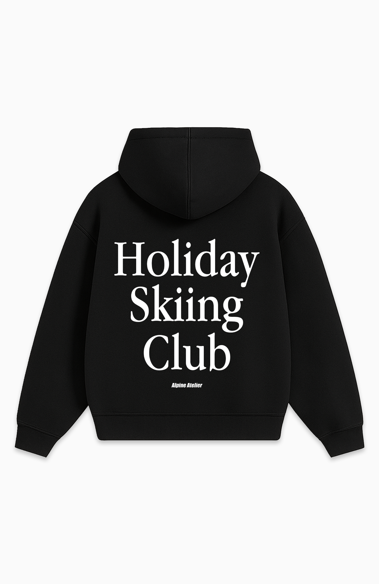 HOLIDAY SKIING CLUB OVERSIZED HOODIE