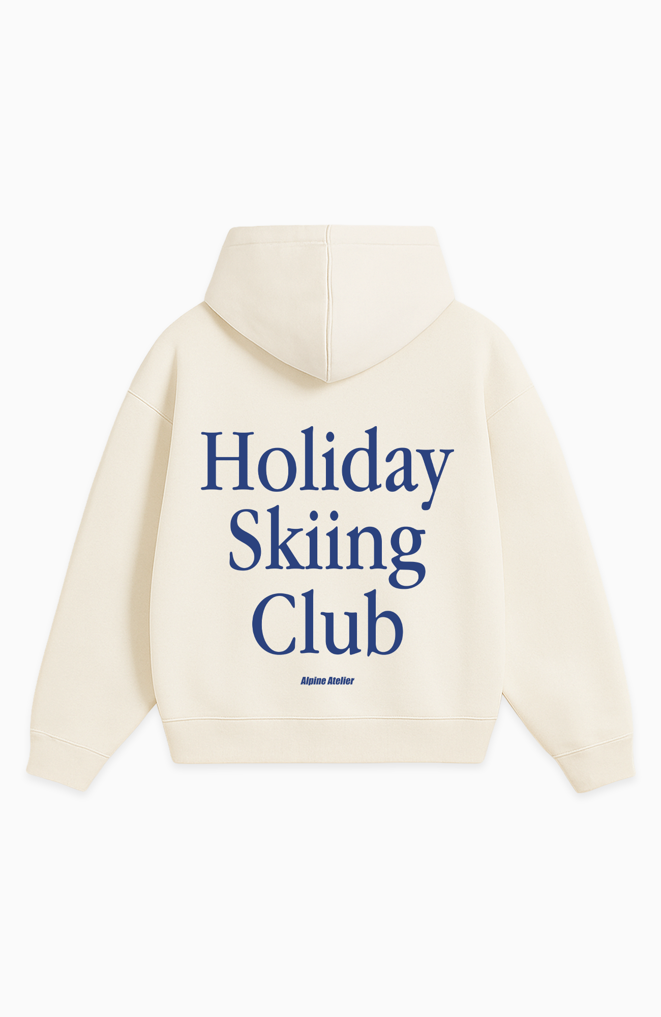 HOLIDAY SKIING CLUB OVERSIZED HOODIE