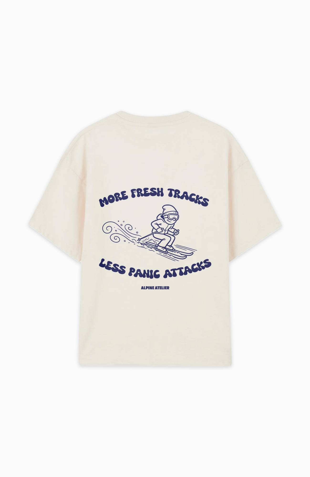 MORE FRESH TRACKS OVERSIZED SHIRT