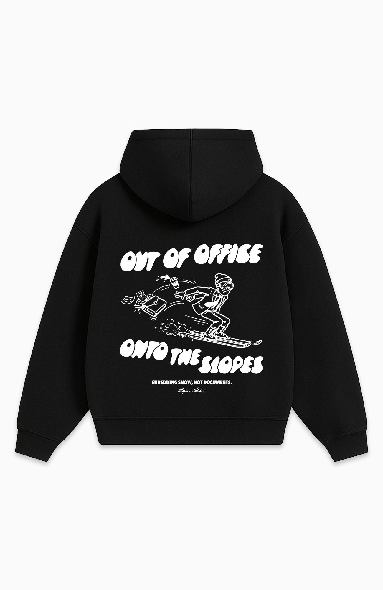 OUT OF OFFICE OVERSIZED HOODIE