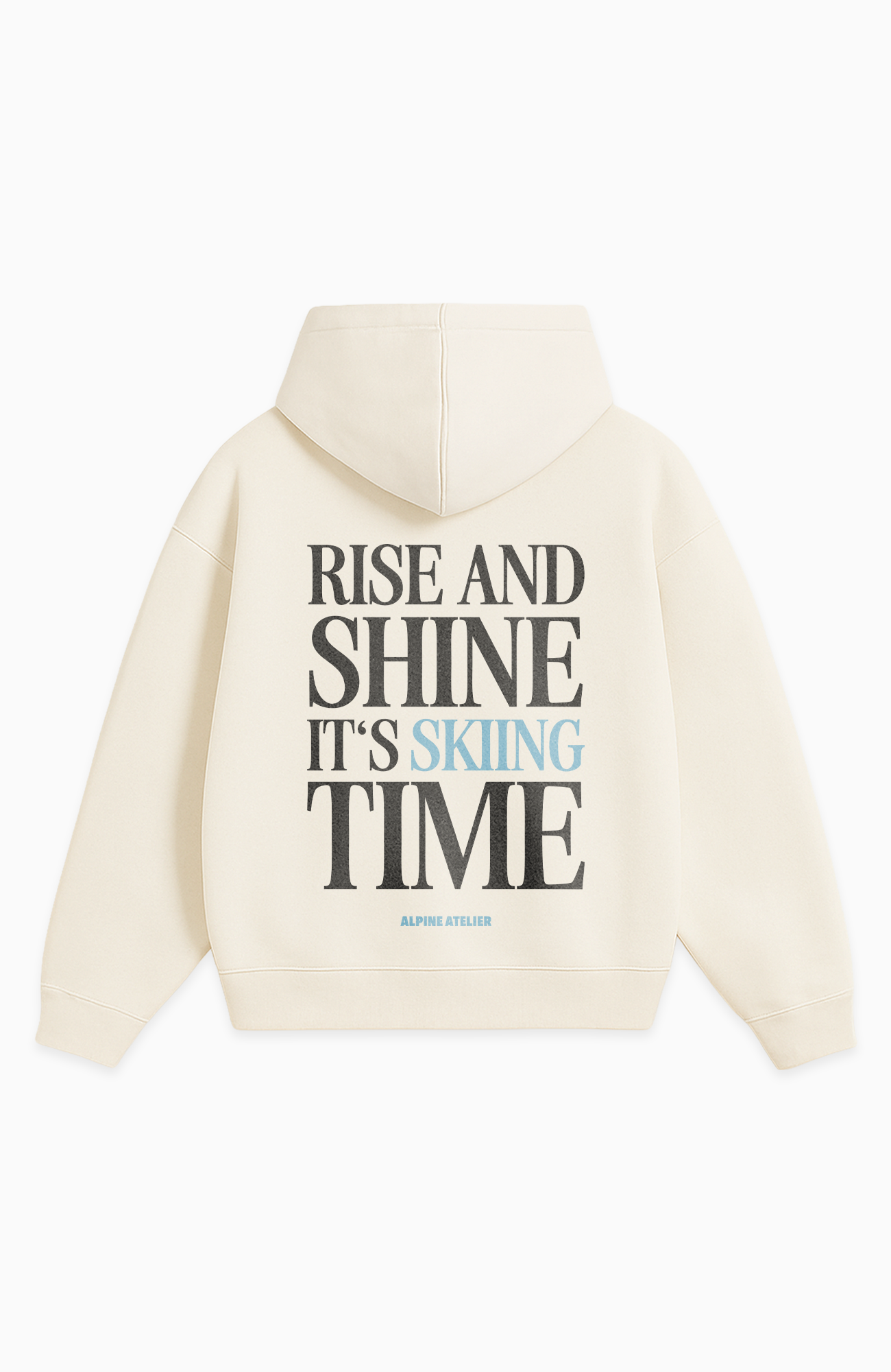 RISE AND SHINE OVERSIZED HOODIE