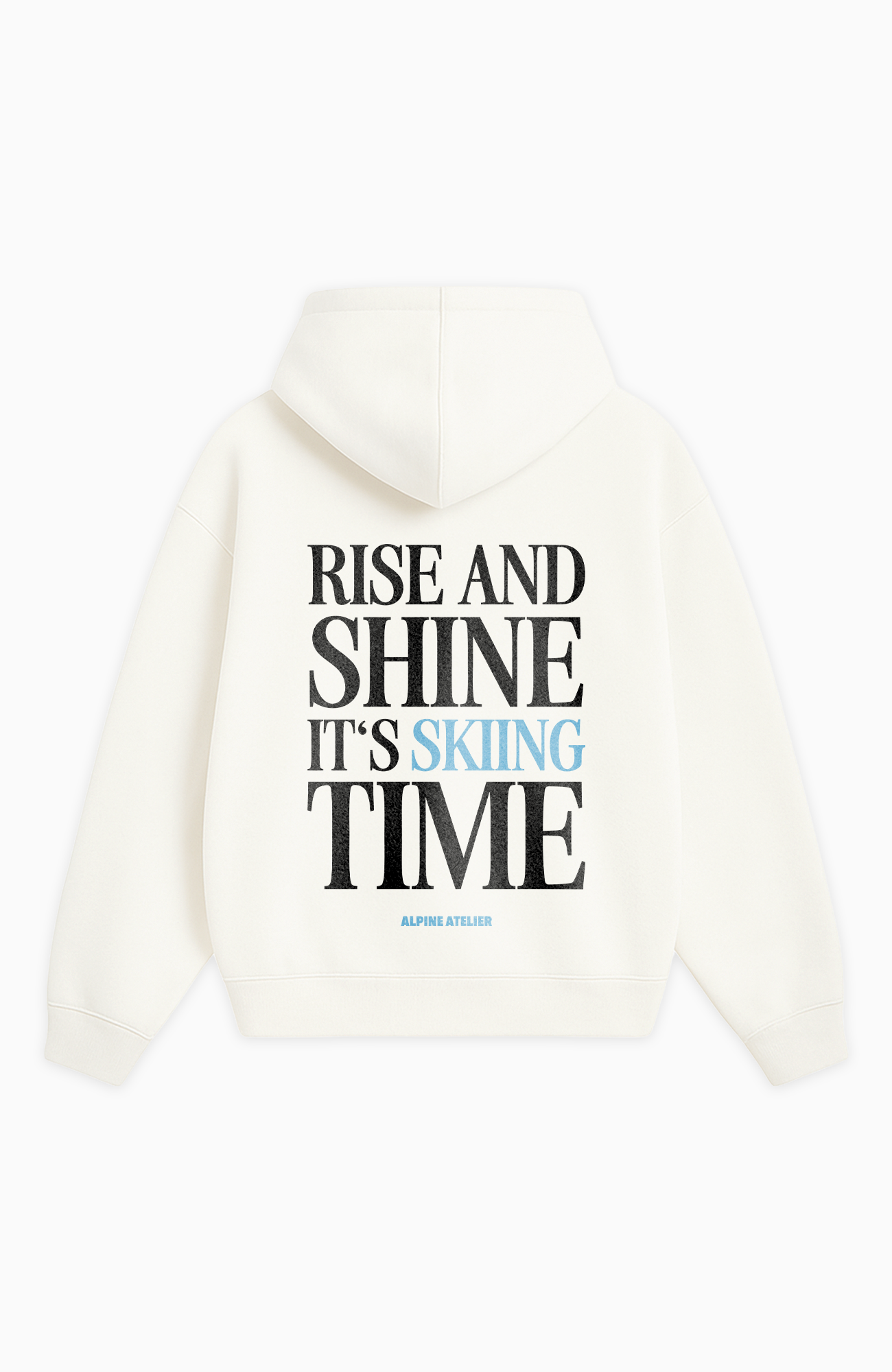 RISE AND SHINE OVERSIZED HOODIE