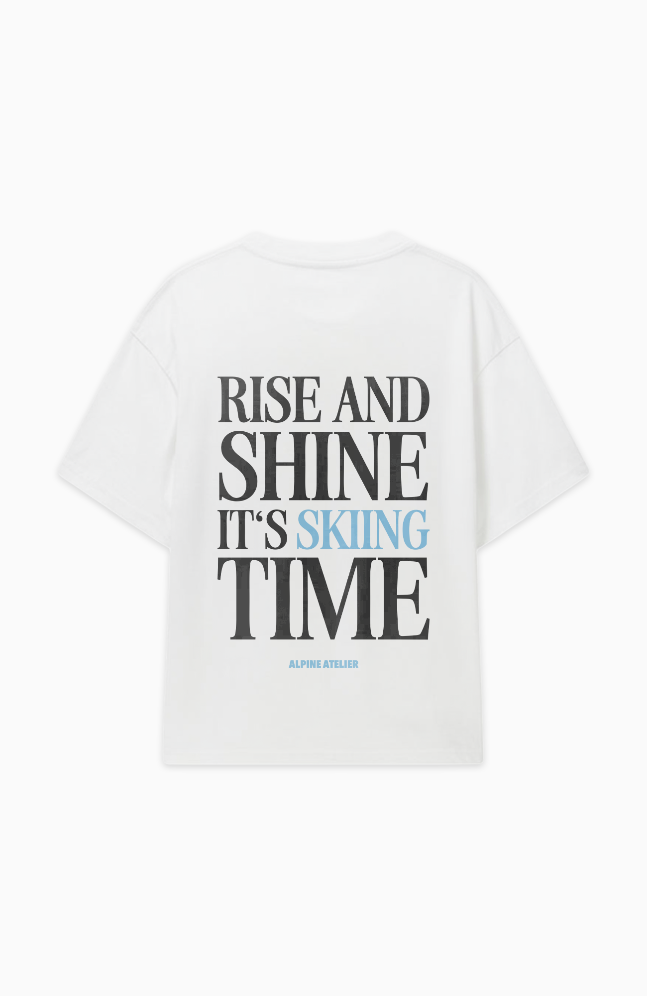 RISE AND SHINE OVERSIZED SHIRT