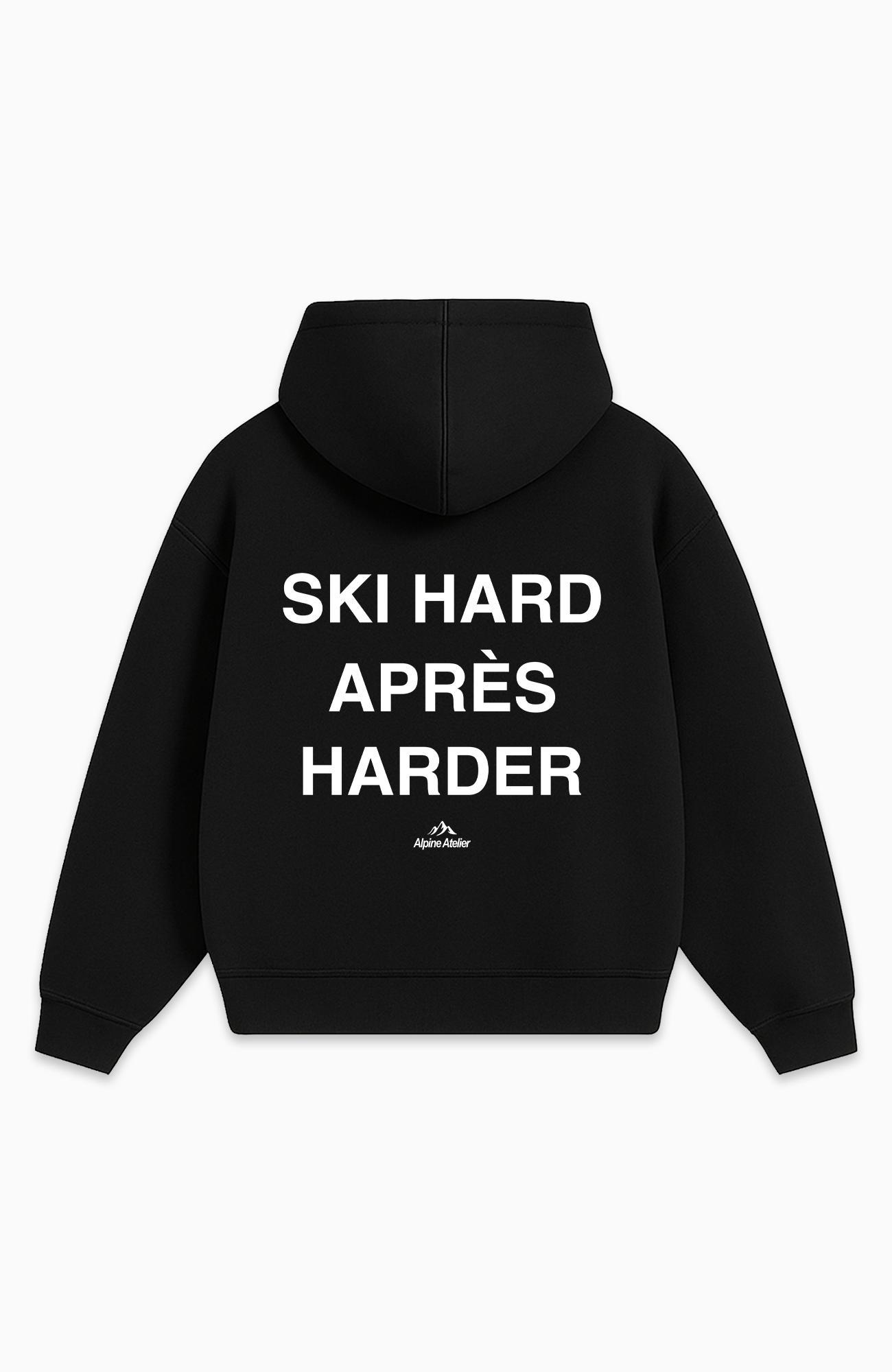 SKI HARD APRÉS HARDER OVERSIZED HOODIE