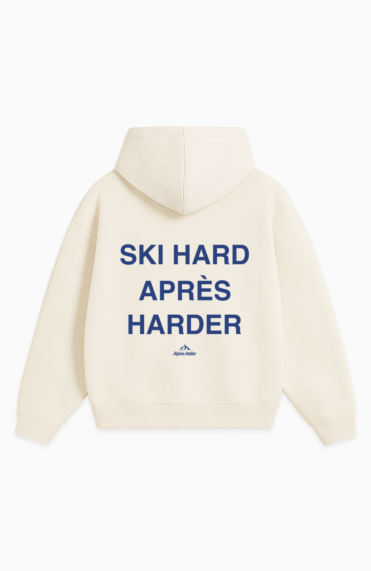 SKI HARD APRÉS HARDER OVERSIZED HOODIE