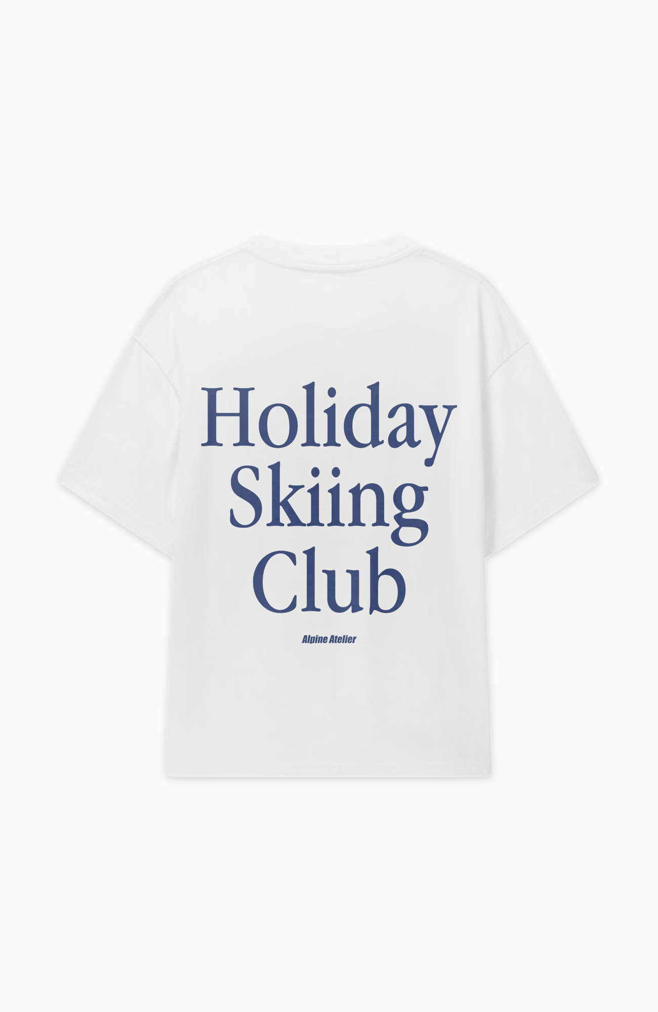 HOLIDAY SKIING CLUB OVERSIZED SHIRT