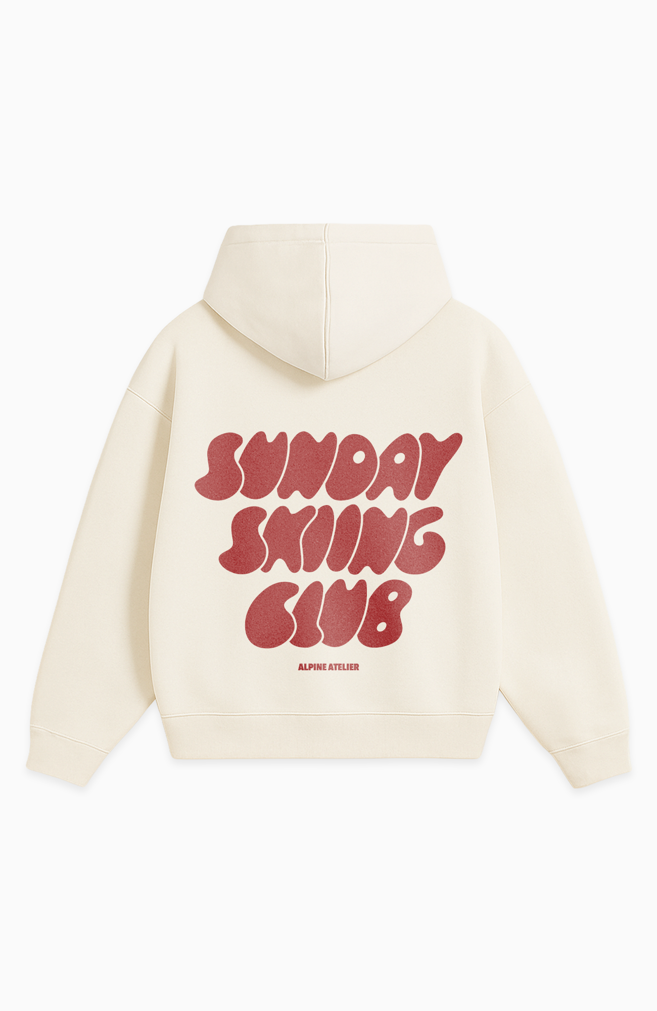 SUNDAY SKIING CLUB OVERSIZED HOODIE