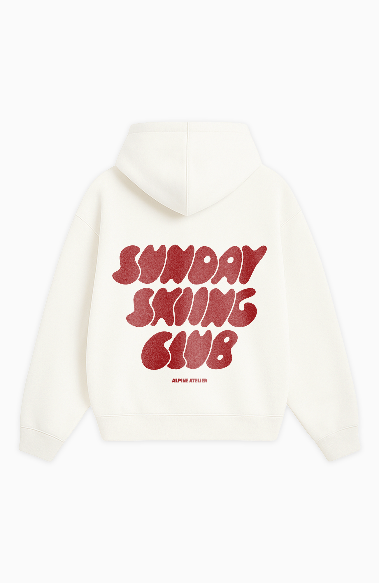SUNDAY SKIING CLUB OVERSIZED HOODIE