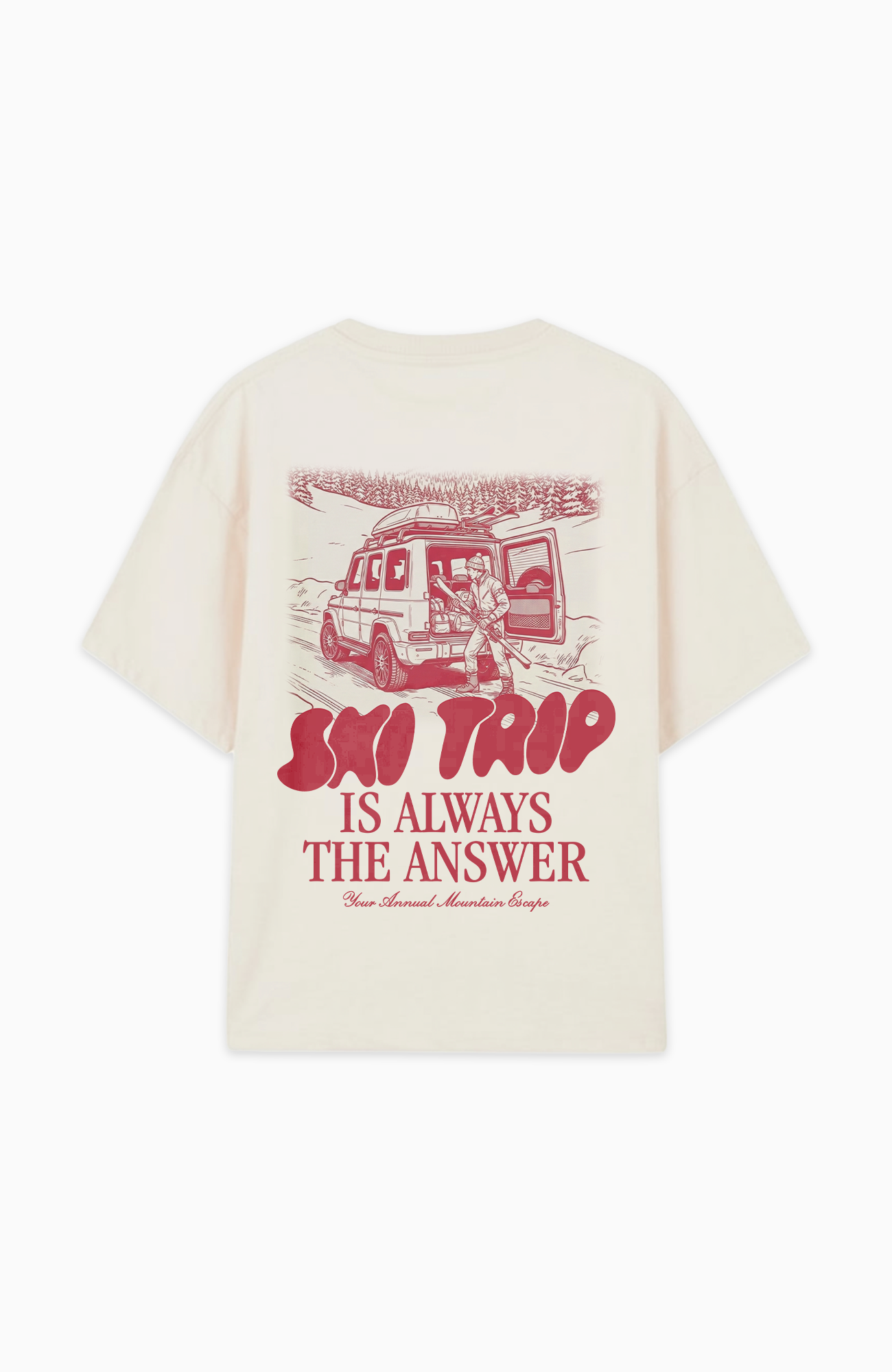 SKI TRIP OVERSIZED SHIRT