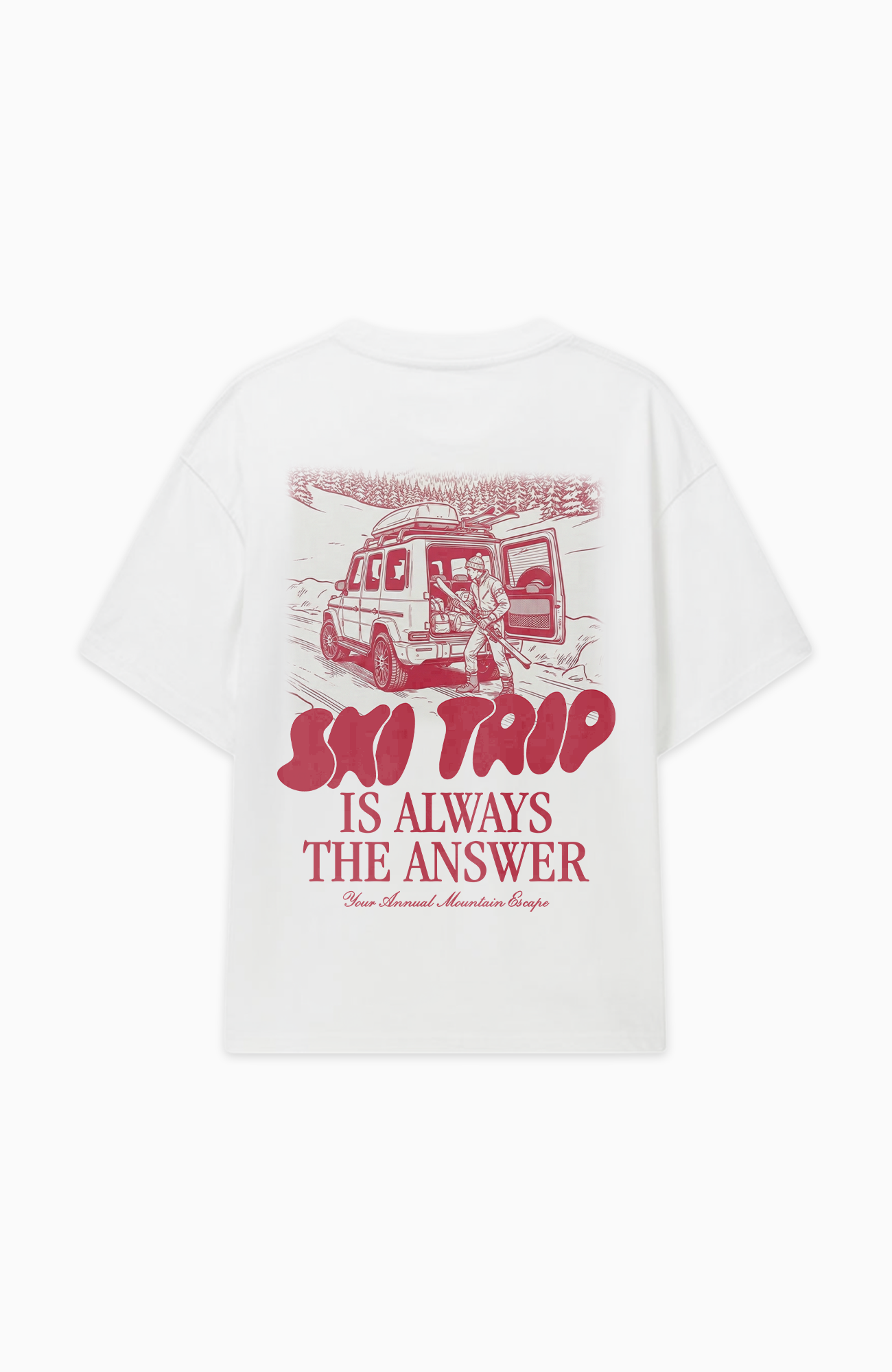 SKI TRIP OVERSIZED SHIRT