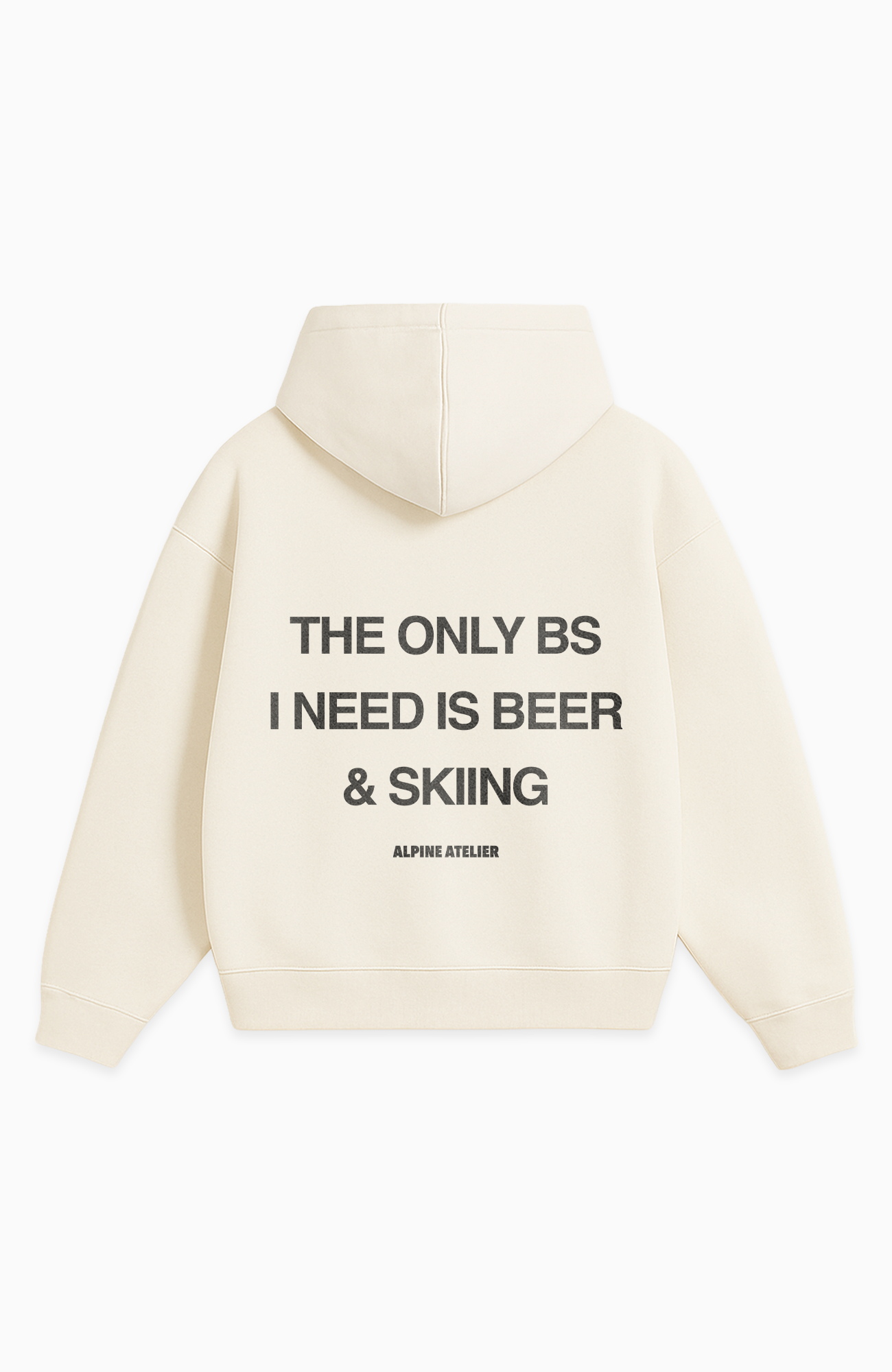 THE ONLY BS I NEED OVERSIZED HOODIE