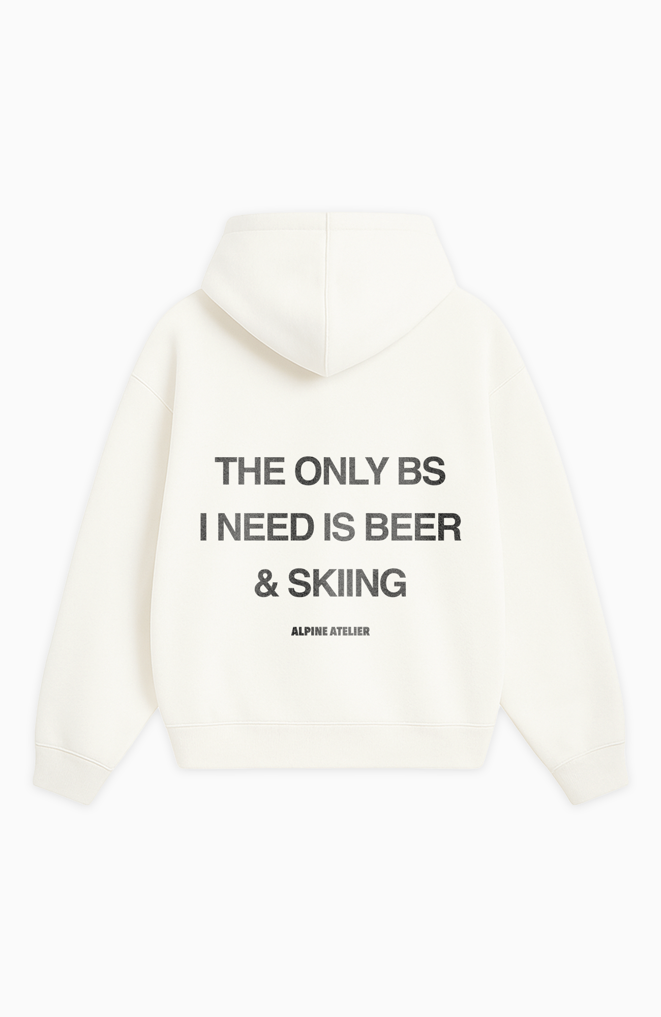 THE ONLY BS I NEED OVERSIZED HOODIE