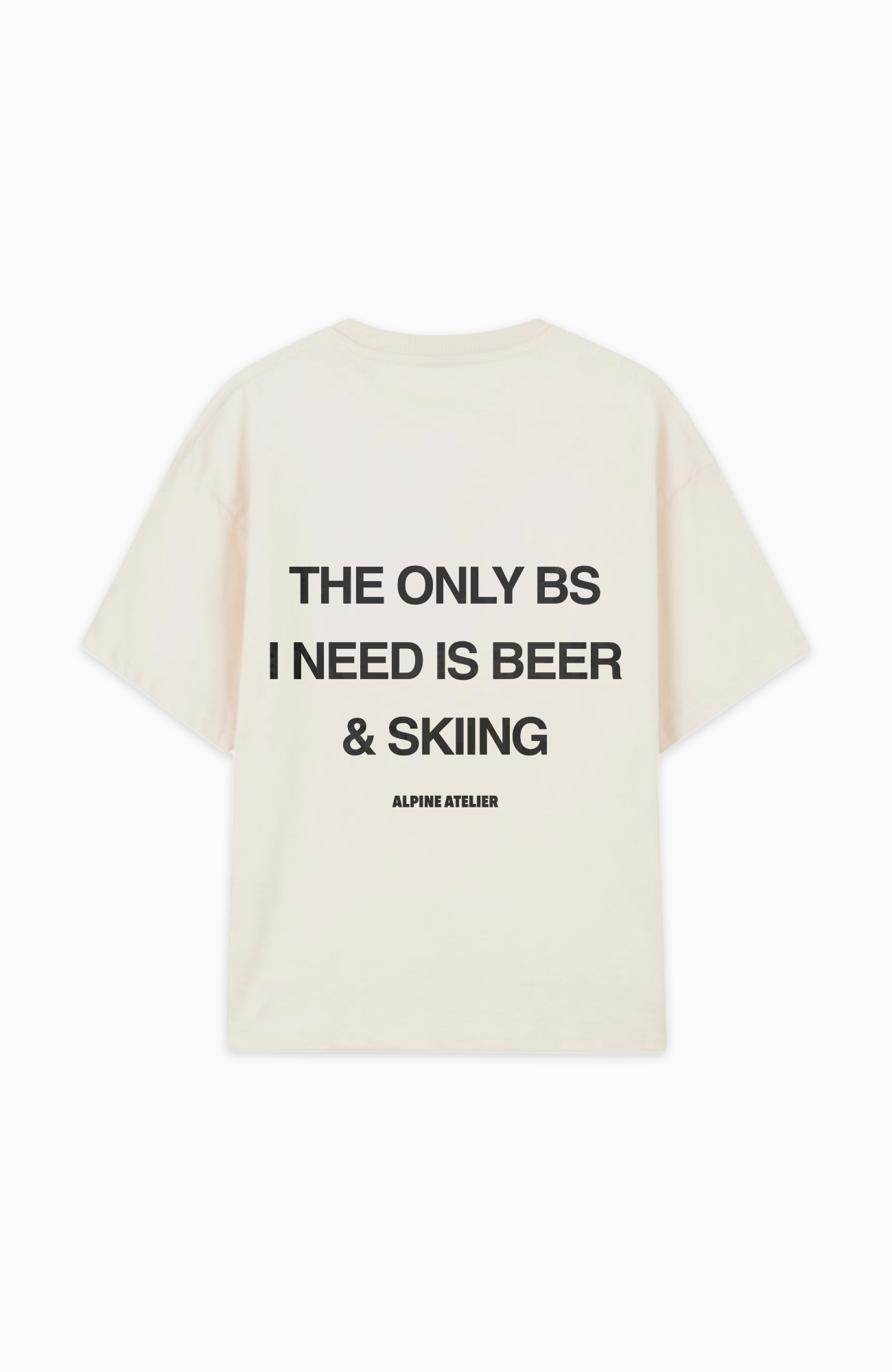 THE ONLY BS I NEED OVERSIZED SHIRT